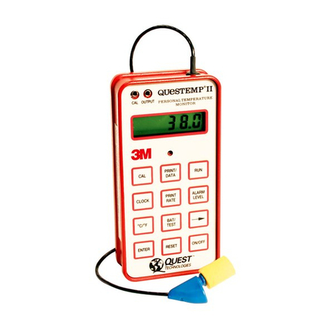3M QUESTempo II User manual