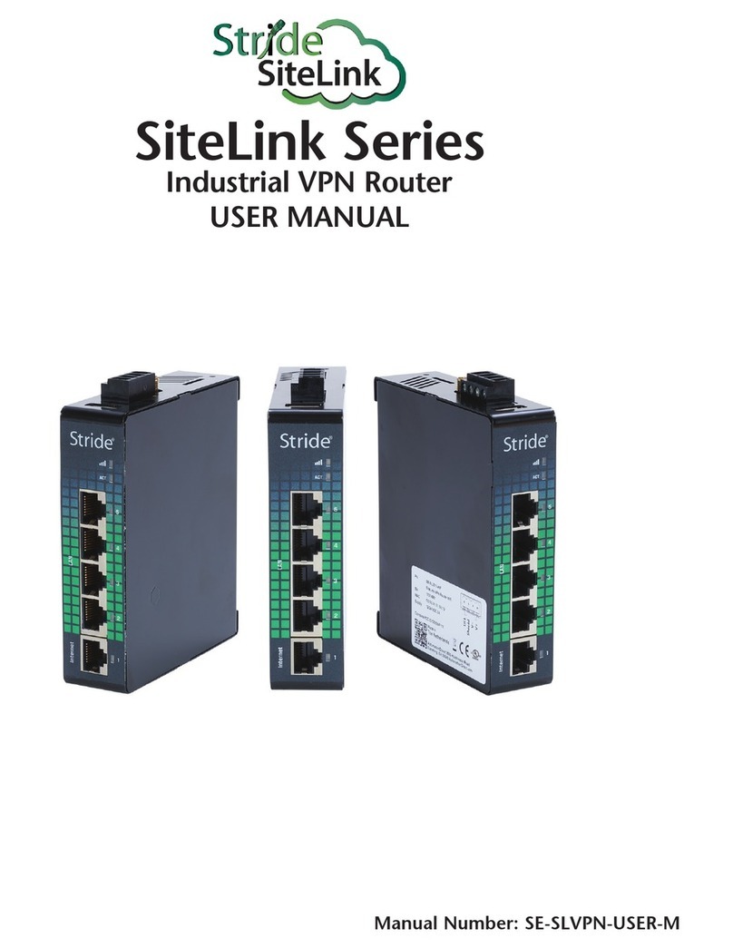 AutomationDirect STRIDE SiteLink SE-SL3011 user manual
