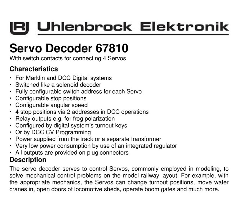 Uhlenbrock Elektronik 67810 User manual