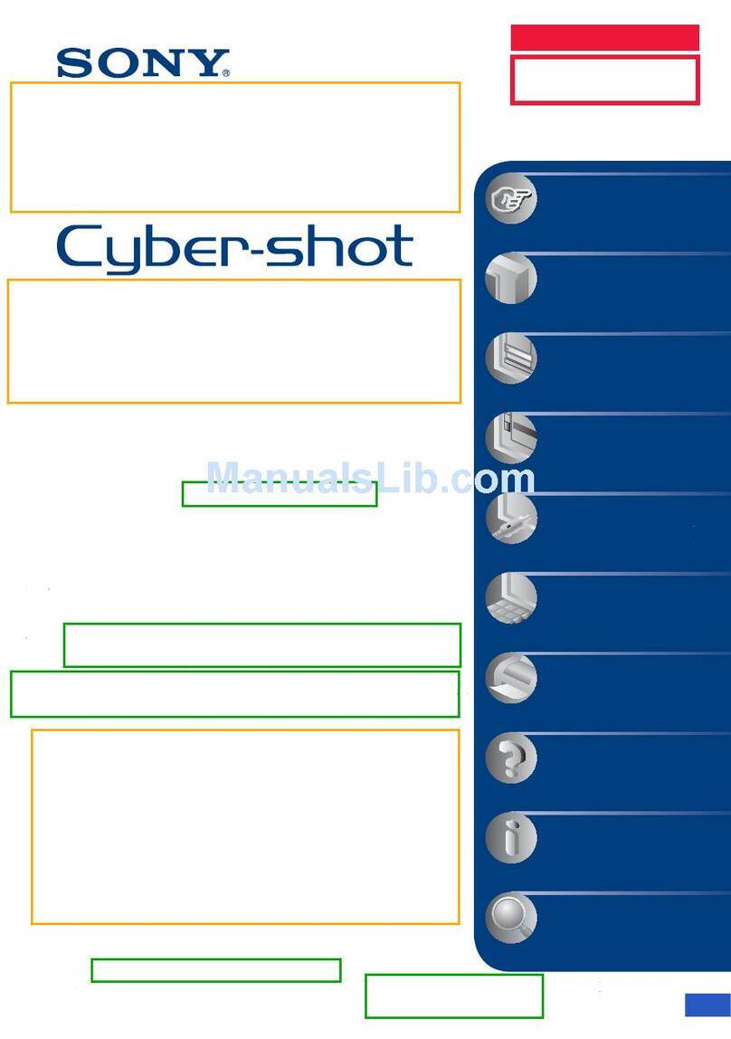 Sony DSC S730 - Cyber-shot Digital Camera User manual