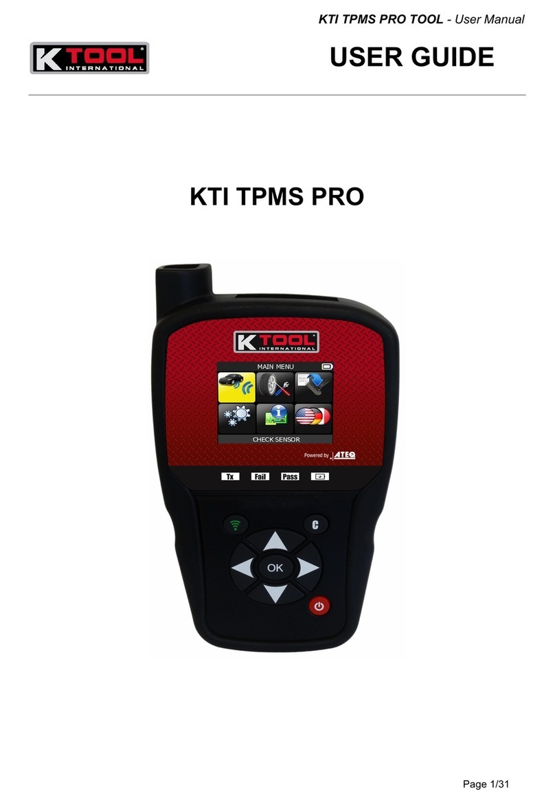 K-Tool KTI TPMS PRO user guide