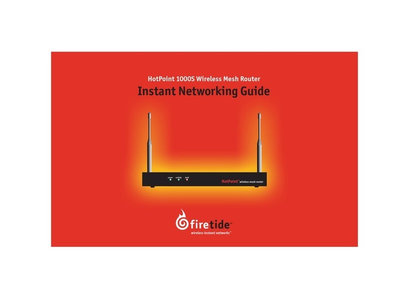 Firetide HotPoint 1000S installation guide Firetide HotPoint 1000S installation guide