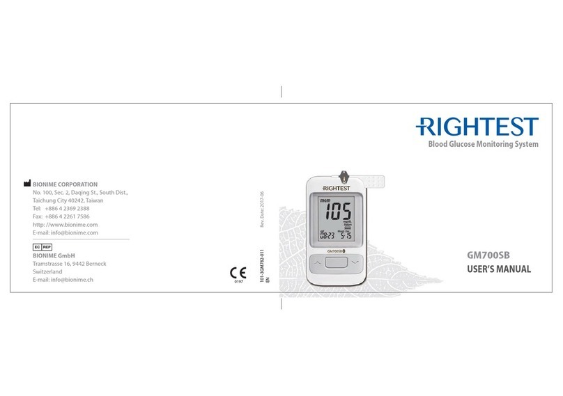 Rightest GM700SB User manual