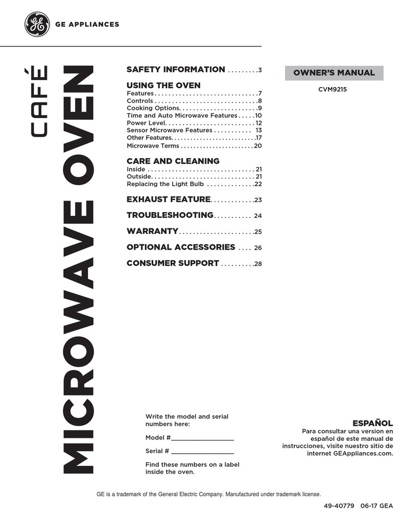 GE CVM9215 User manual