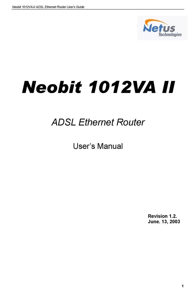 Netus Technologies Neobit 1012VA II user manual