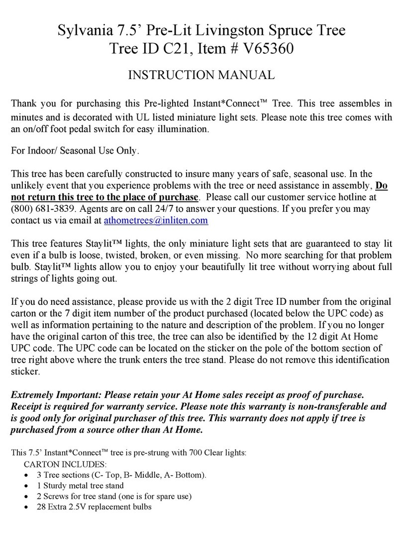 Inliten Sylvania V65360 instruction manual