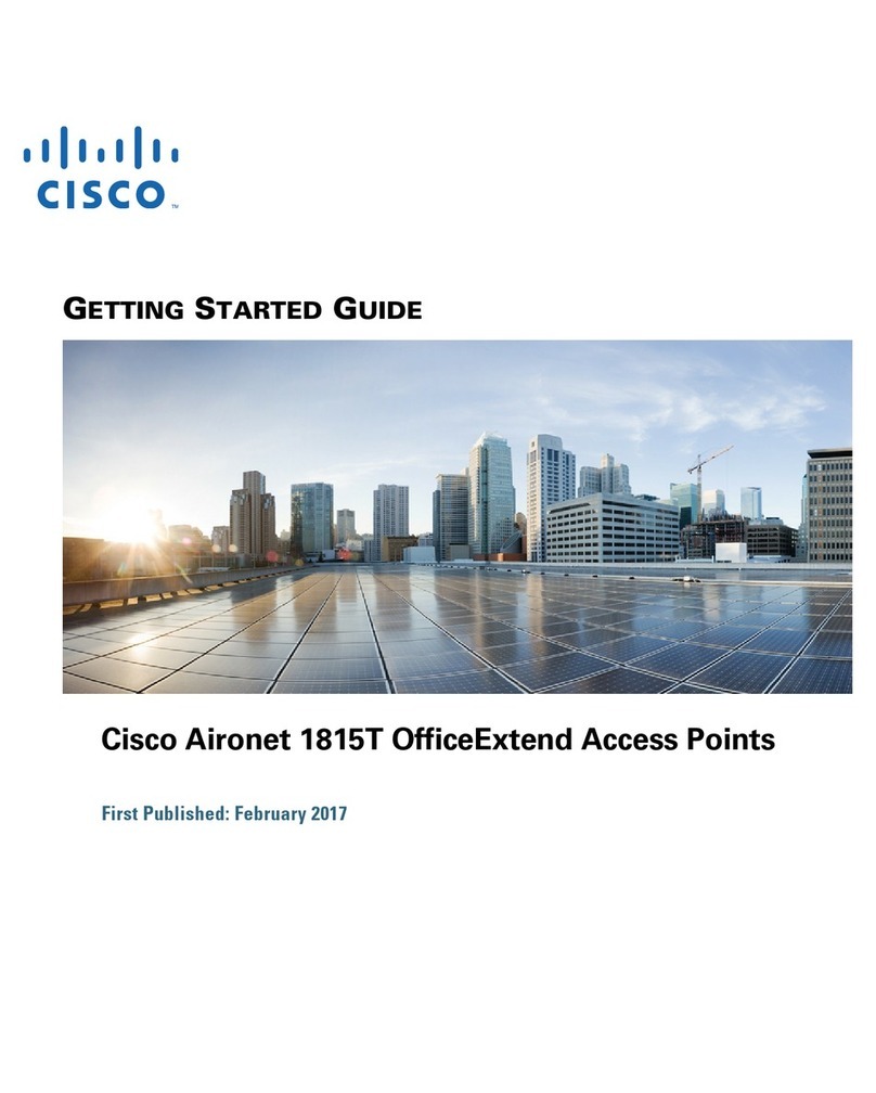 Cisco Aironet 1815T Getting started guide