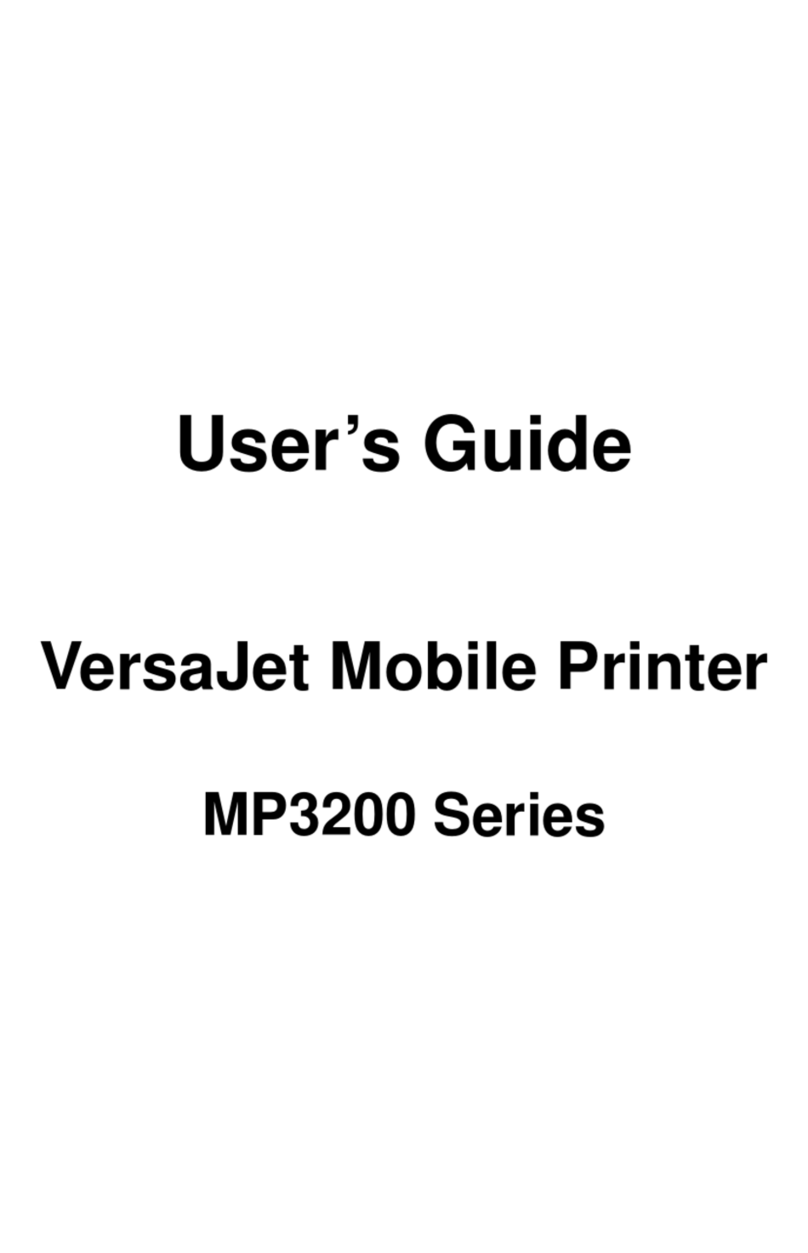Cino VERSAJET MP3200 Series User manual