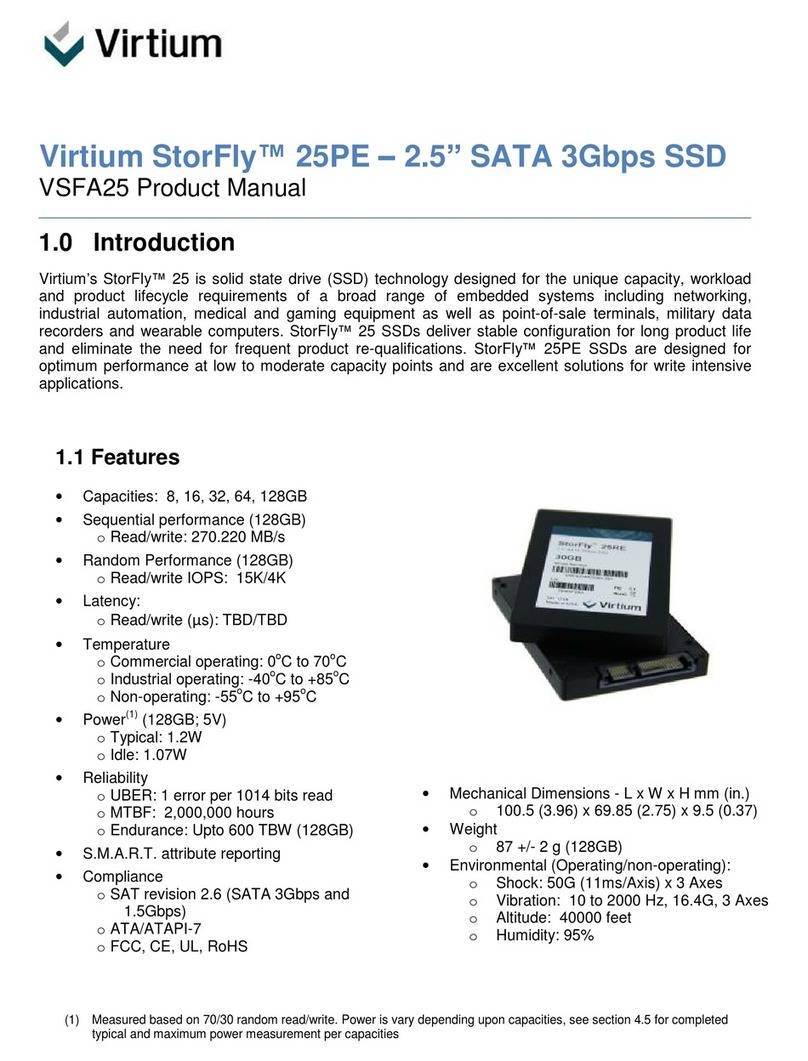 Virtium VSFA25 product manual