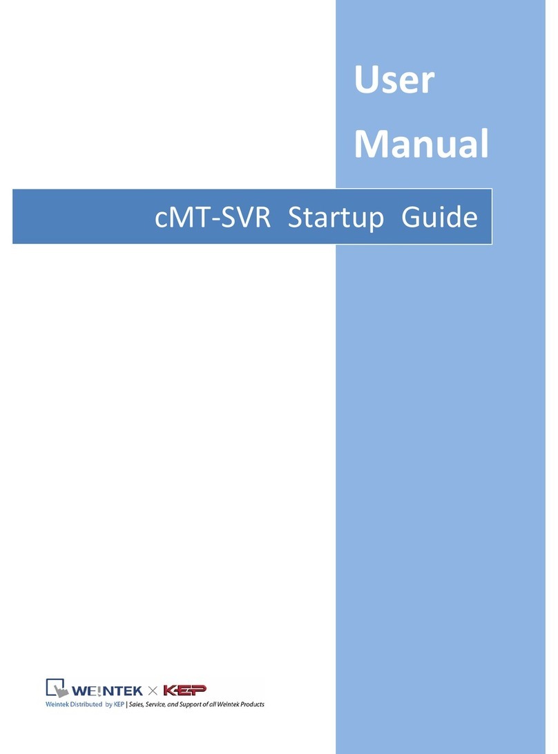 weintek cMT-SVR Startup guide