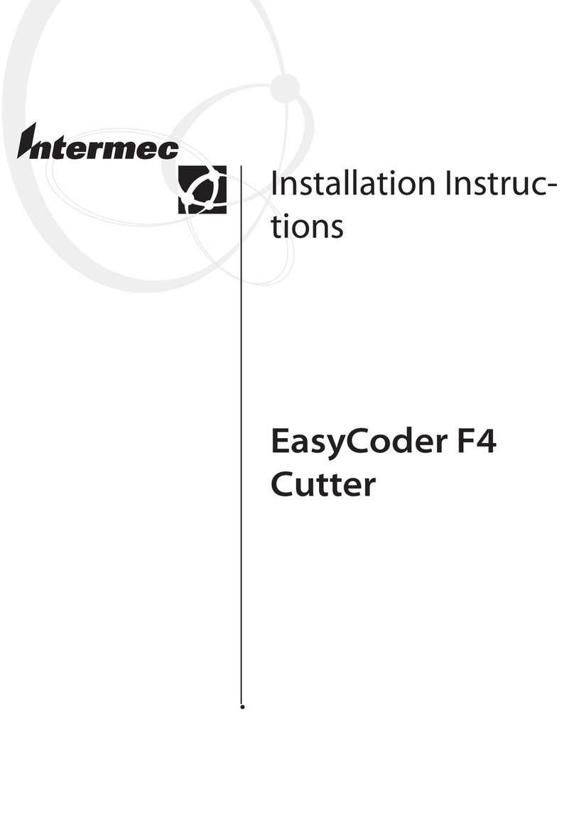 Intermec EasyCoder F4 User manual