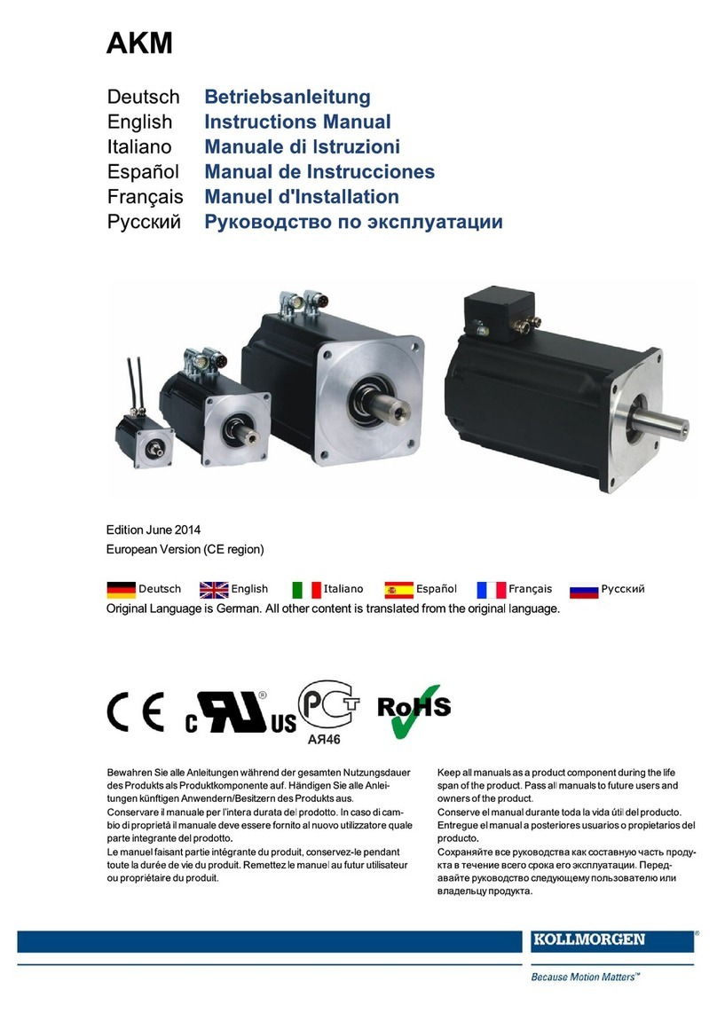 Kollmorgen AKM1 User manual