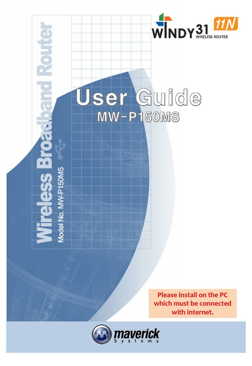Maverick WINDY31 MW-P150MS user guide