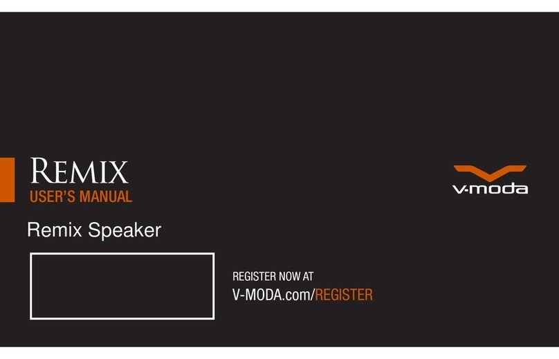 V-Moda REMIX user manual