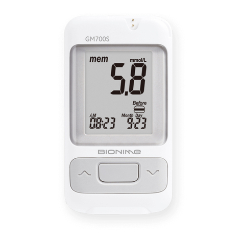 BIONIME rightest GM700S User manual