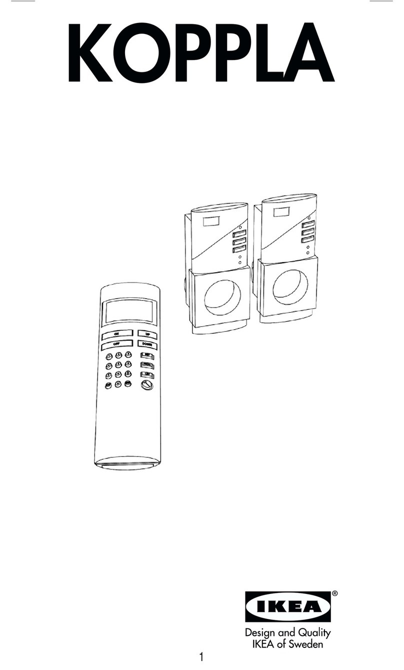 IKEA koppla user manual