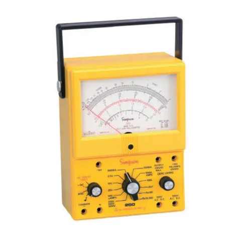 Simpson 260-8XPI User manual