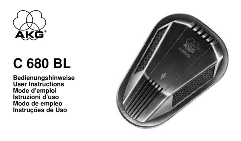 AKG C 680 B User manual