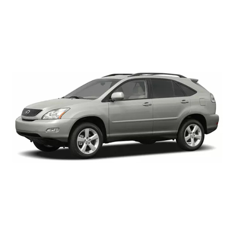 Lexus RX330 2005 User manual