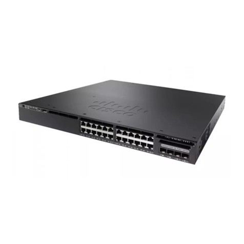 Cisco Catalyst 3650 Series Installation manual