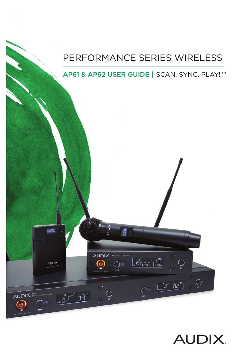 Audix AP62 user guide