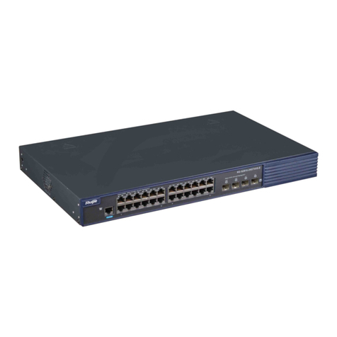 Ruijie RG-S2910-24GT4SFP-UP-H Hardware installation and reference guide Ruijie RG-S2910-24GT4SFP-UP-H Hardware installation and reference guide