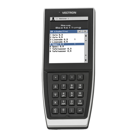 Vectron POS MobilePro III User manual Vectron POS MobilePro III User manual