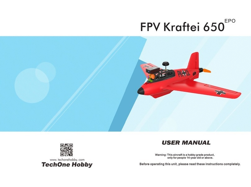TechOne Hobby FPV Kraftei 650 EPO user manual