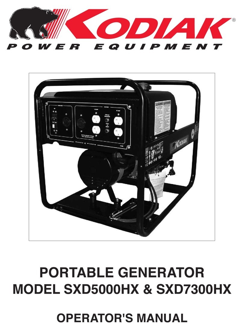 Kodiak SXD5000HX User manual Kodiak SXD5000HX User manual