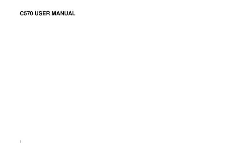 Pantech C570 User manual