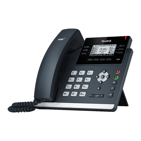 Yealink Yealink SIP-T42G User manual