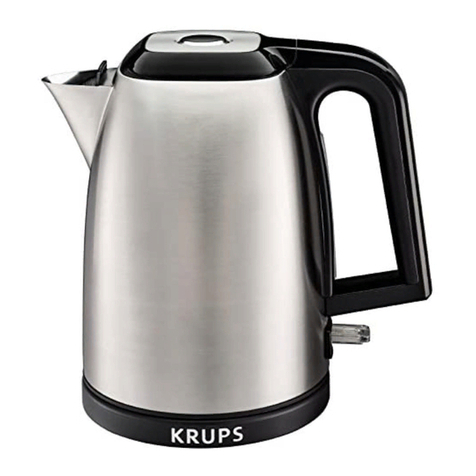 Krups BW3110 SAVOY User manual