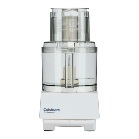 Cuisinart PRO CUSTOM 11 DLC-8S User manual