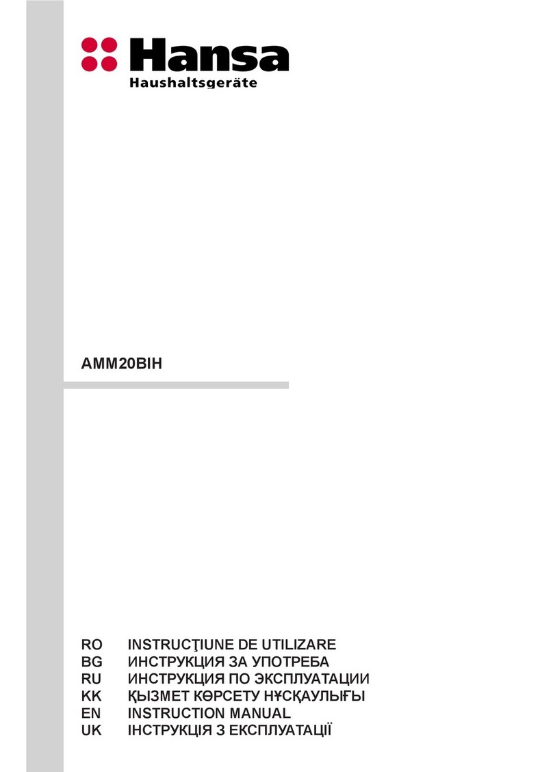 Hansa AMM20BIH User manual