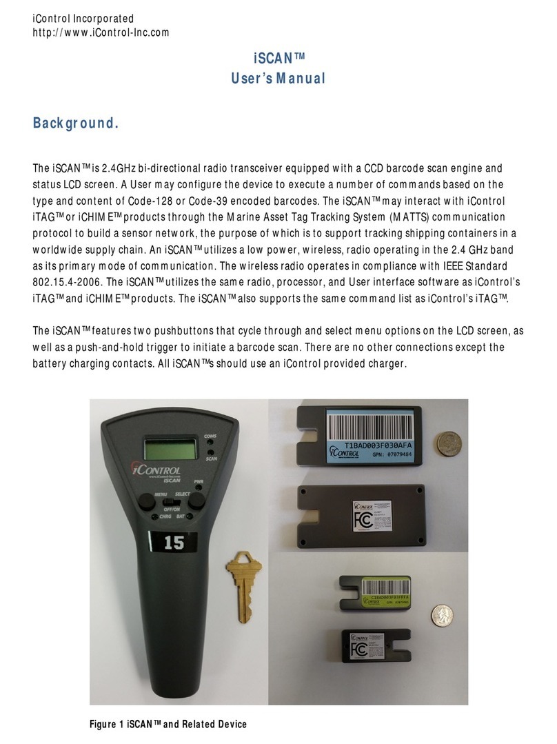 iControl iscan User manual