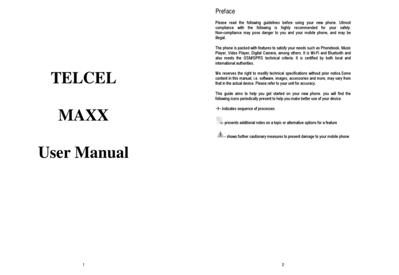 Telcel MAXX User manual