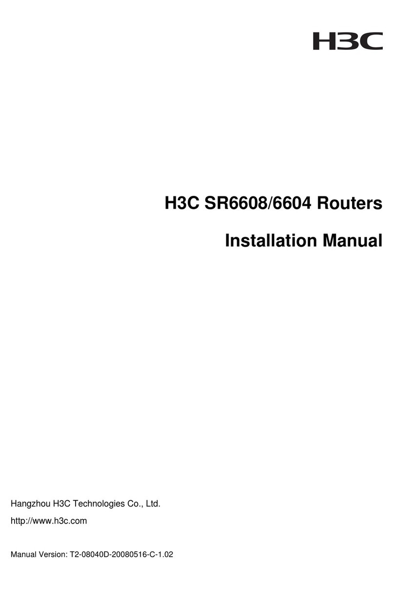 H3C SR6608 User manual