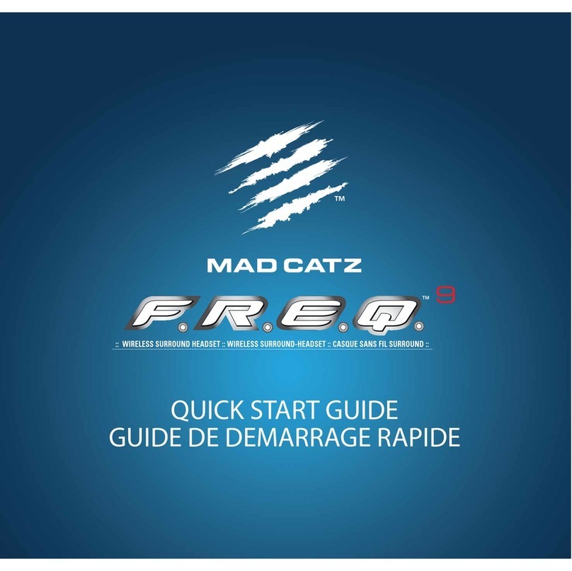 Mad Catz F.R.E.Q. 9 quick start guide