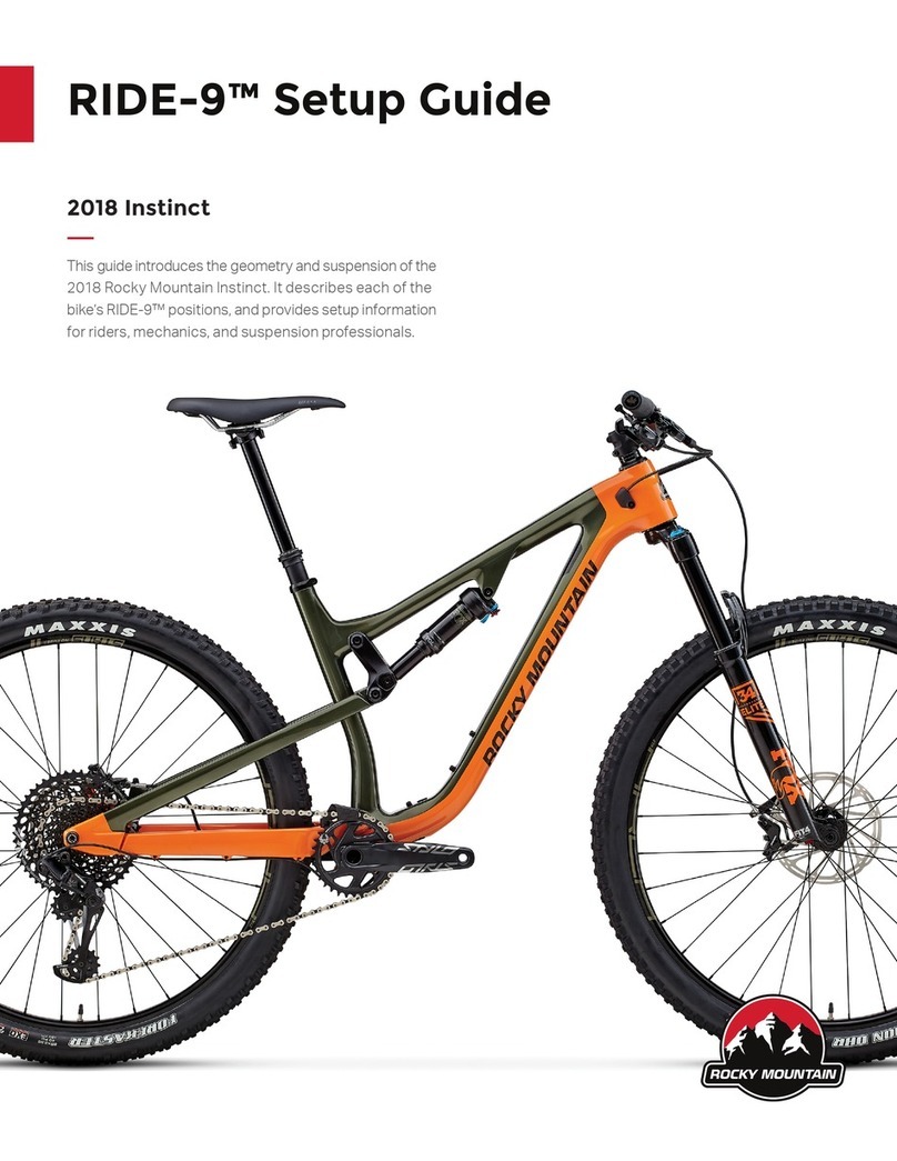 Rocky Mountain RIDE-9 Setup guide
