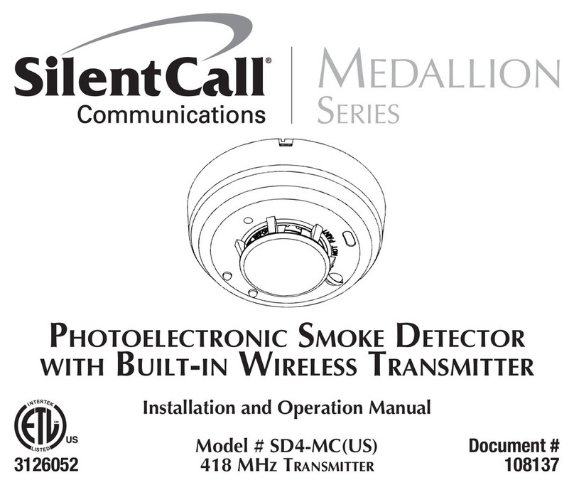 SilentCall SD4-MC(US) Installation and operation manual