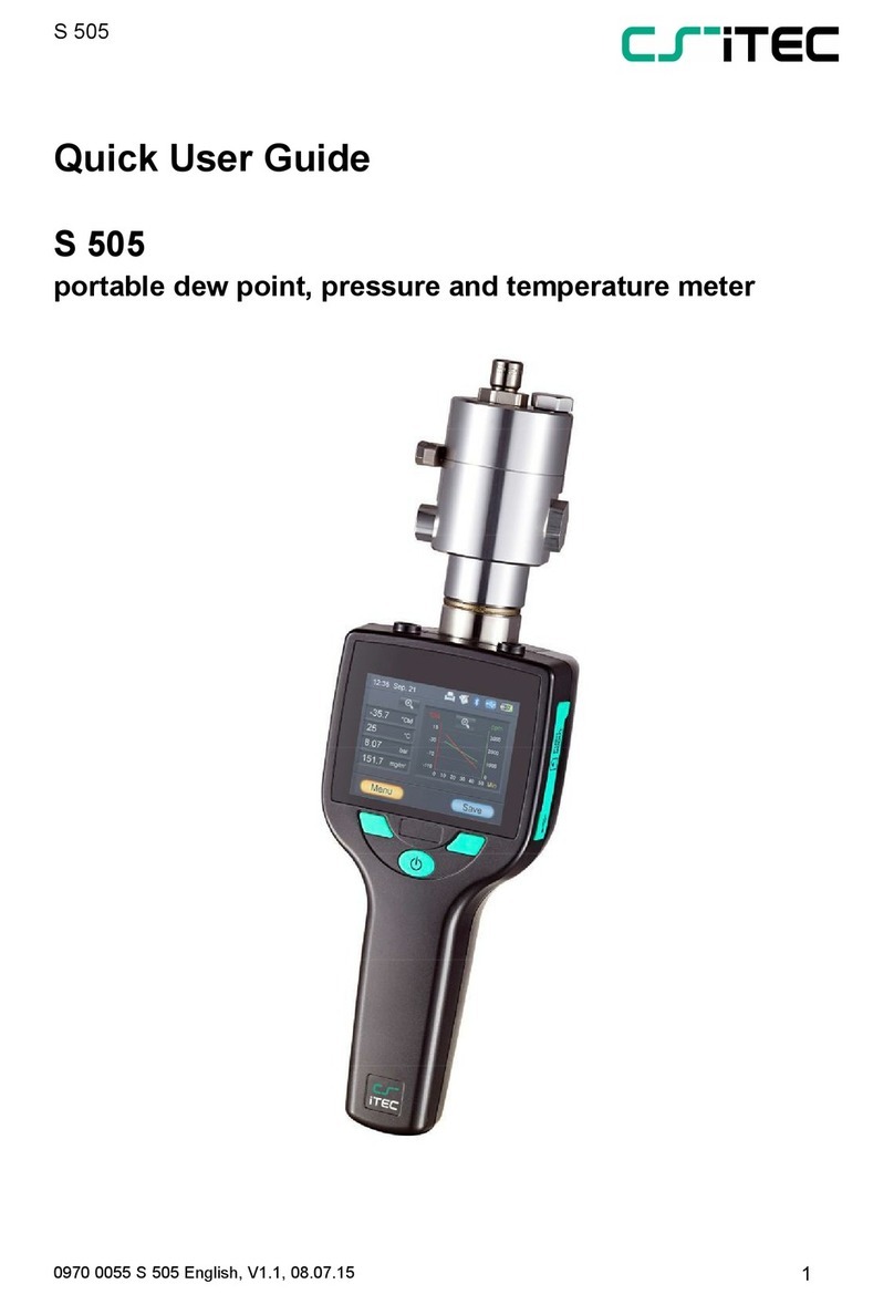 CS-iTEC S 505 Quick user guide