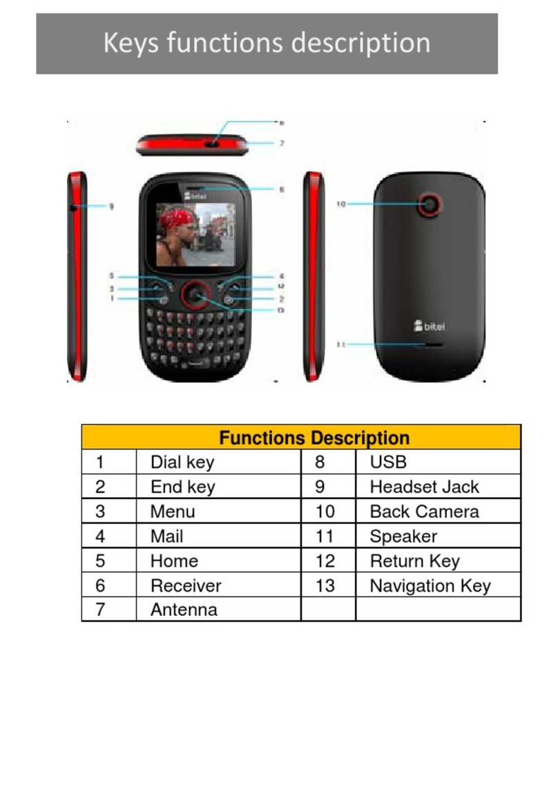 BITEL B8303 User manual