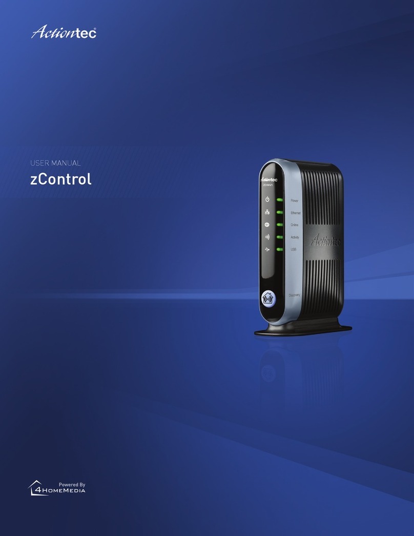 ActionTec zControl user manual