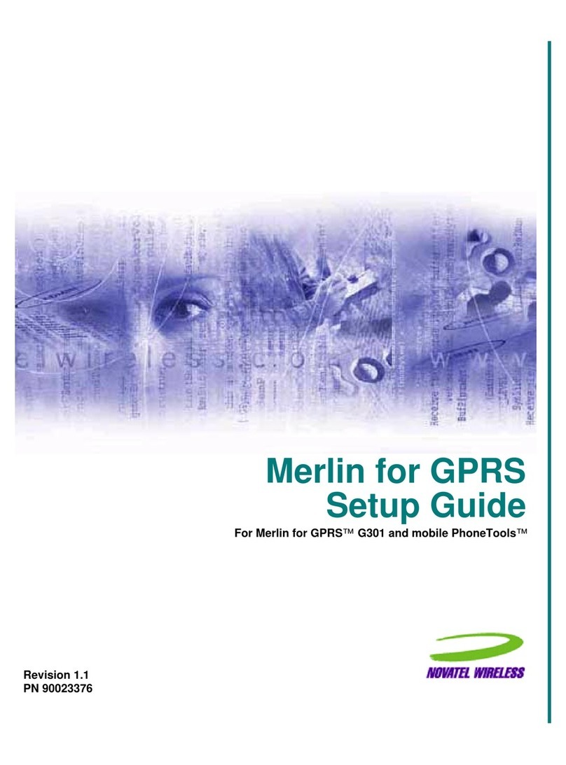 Novatel Merlin for GPRS G301 Setup guide Novatel Merlin for GPRS G301 Setup guide