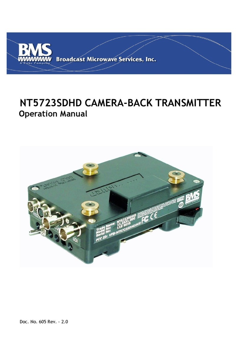 BMS NT5723SDHD User manual