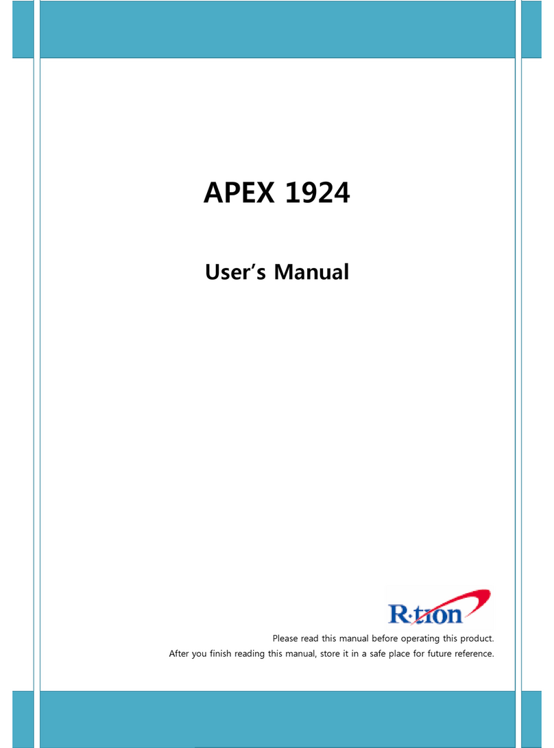 R-tron APEX 1900-24 user manual