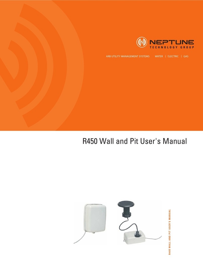 Neptune R450 User manual
