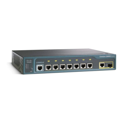 Cisco 2960 8TC - Catalyst Switch Getting started guide