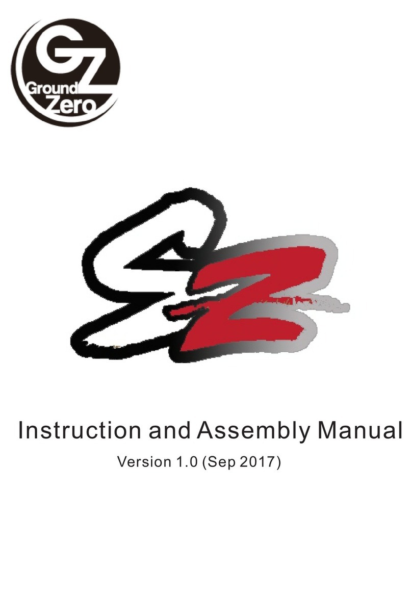 Ground Zero SZ Instruction and assembly manual