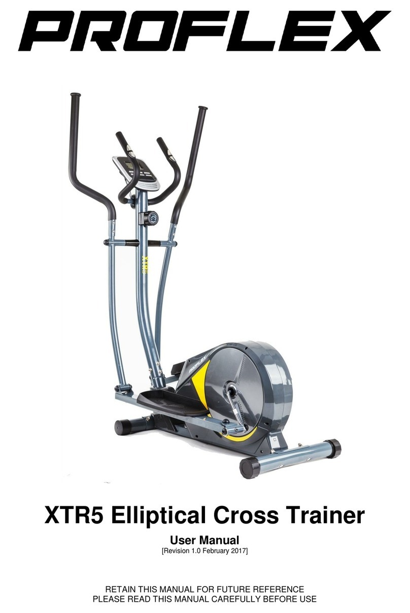 Proflex XTR5 User manual
